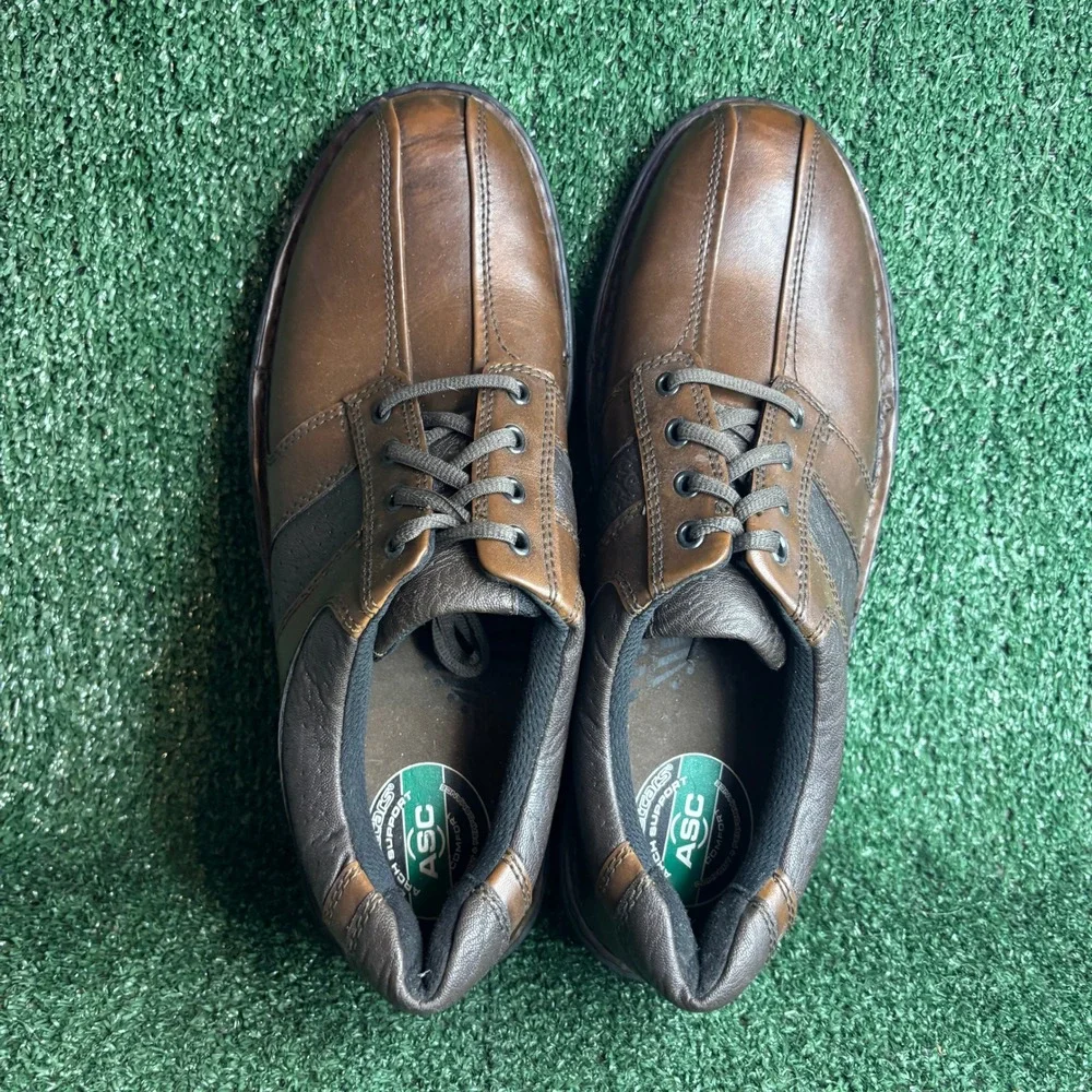 Streetcars Diplomat Leather Arch Support Comfort Oxford Shoes Brown Mens Size 13